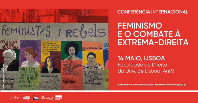 O Feminismo e o Combate à Extrema-Direita, num sábado de conferência