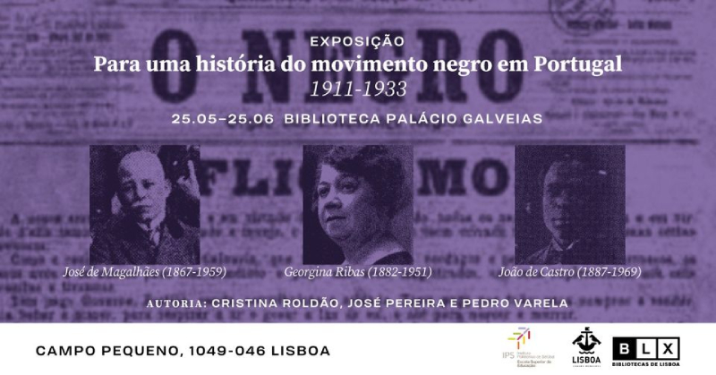 O movimento negro em Portugal de 1911 a 1933, apresentado em exposição