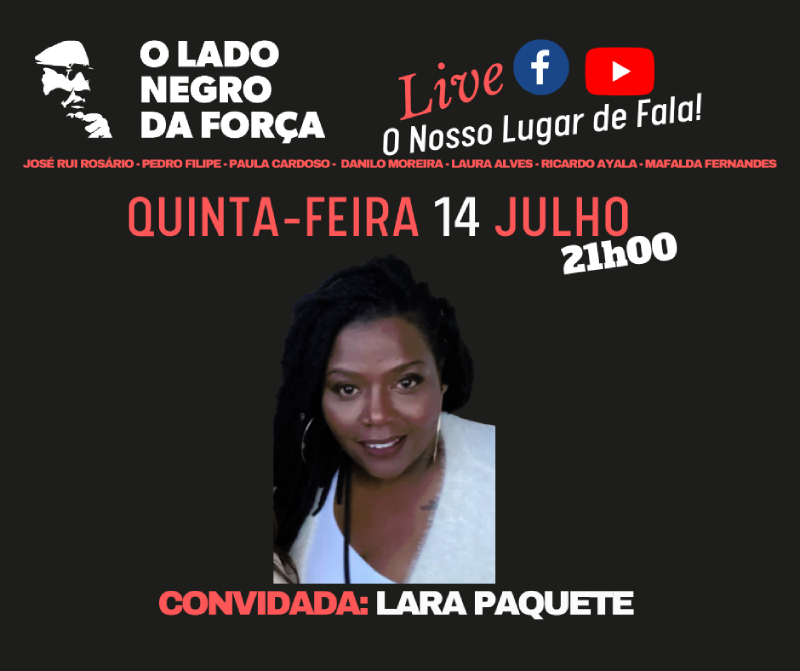 A luta anti-racista de Lara Paquete dá-nos pesquisa e acção comunitária
