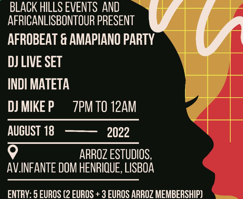 Explosão Afrobeat com vibração Amapiano, para dançar amanhã em Lisboa
