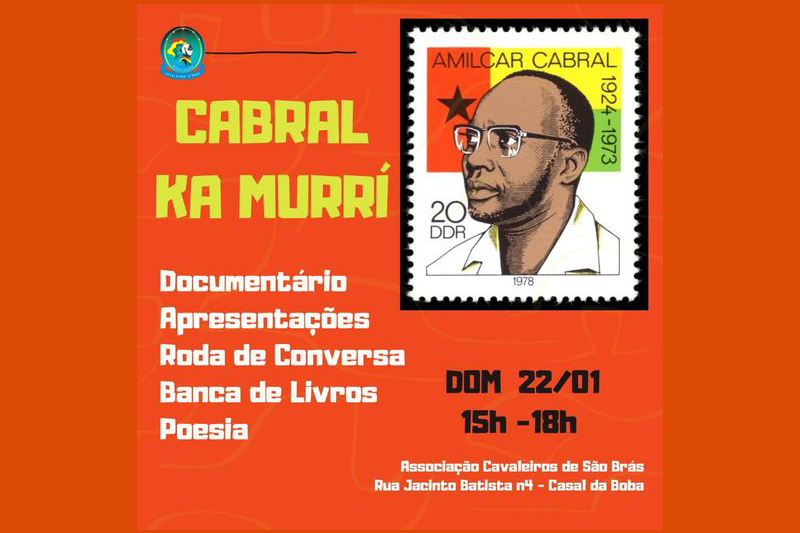 Domingo é dia de relembrar e homenagear Amílcar Cabral, na Boba