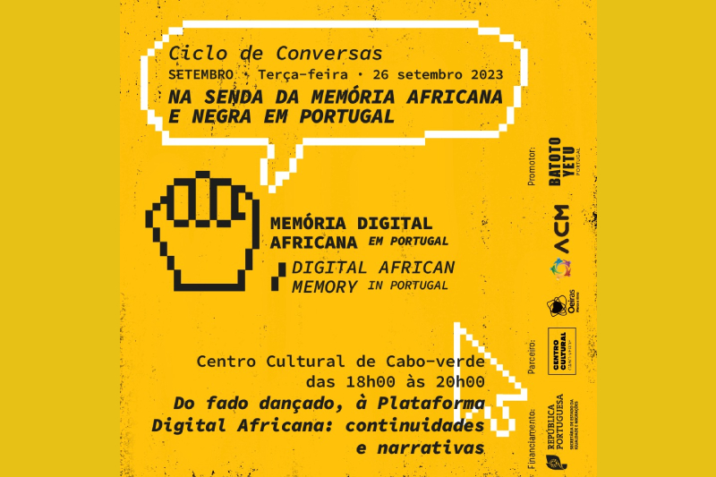 “Na senda da memória africana em Portugal”, em ciclo de conversas