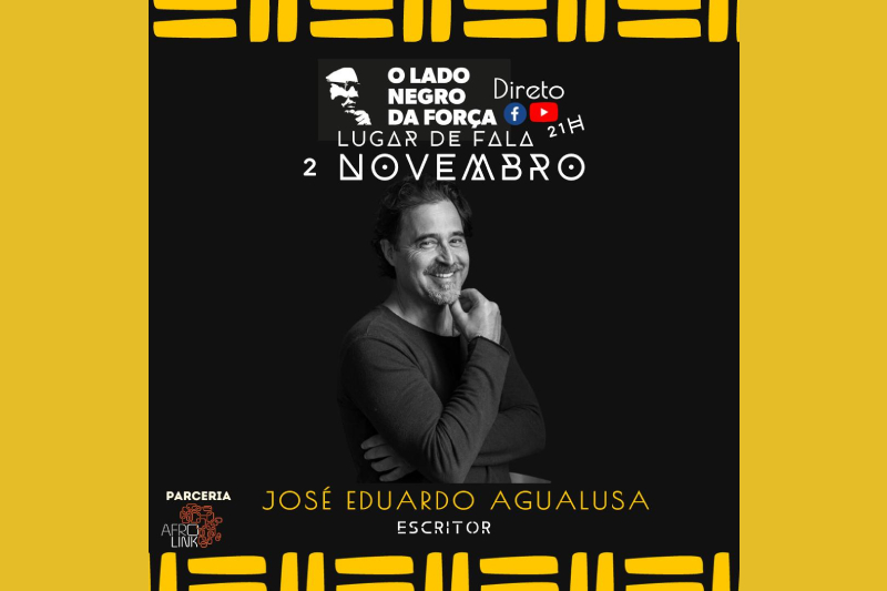 José Eduardo Agualusa abre o livro hoje, n’ O Lado Negro da Força