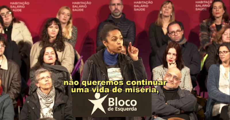 Anabela Rodrigues está na luta, nas ruas e nas urnas – e nós com ela