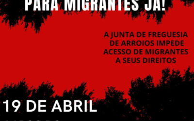 Protesto exige à Freguesia de Arroios atestados de residência para migrantes